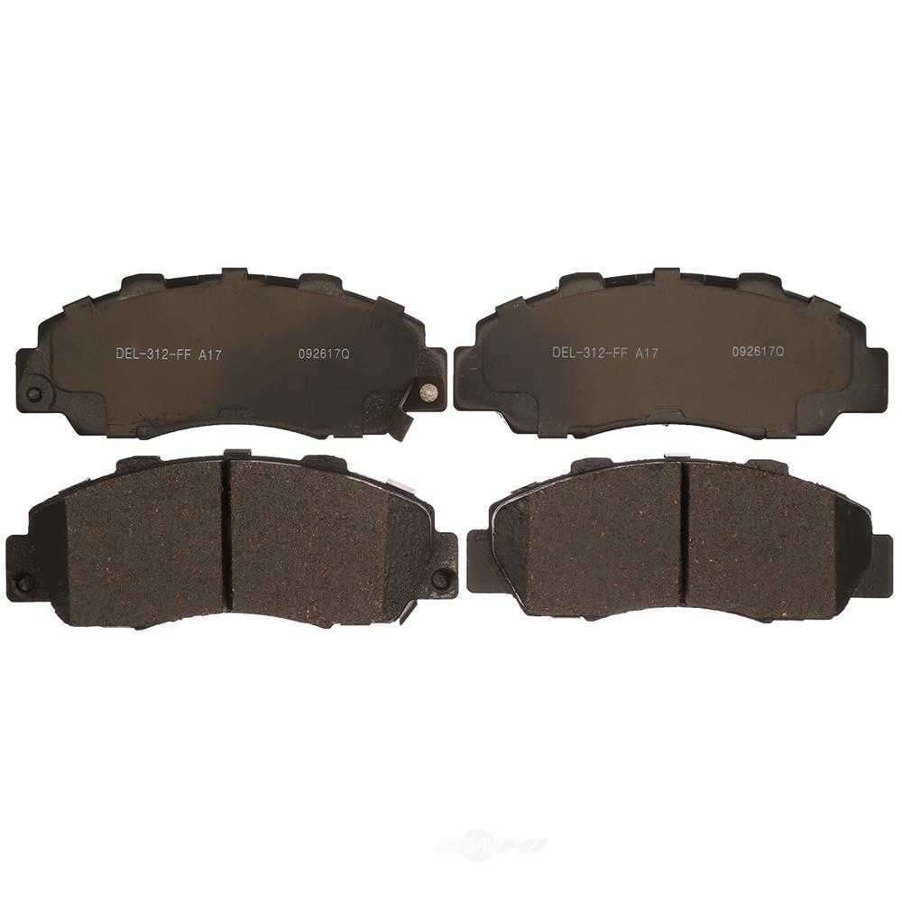 ACDELCO GOLD/PROFESSIONAL BRAKES - Ceramic Disc Brake Pad - ADU 17D503C