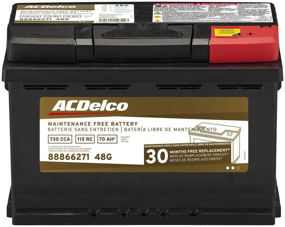 ACDELCO GOLD/PROFESSIONAL CANADA 48G — Batterie de véhicule