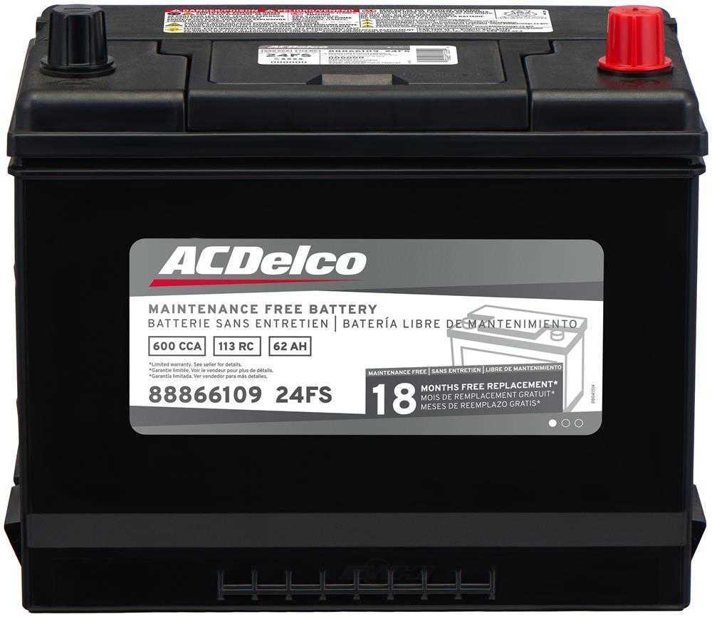 ACDELCO SILVER/ADVANTAGE CANADA 24FS — Vehicle Battery