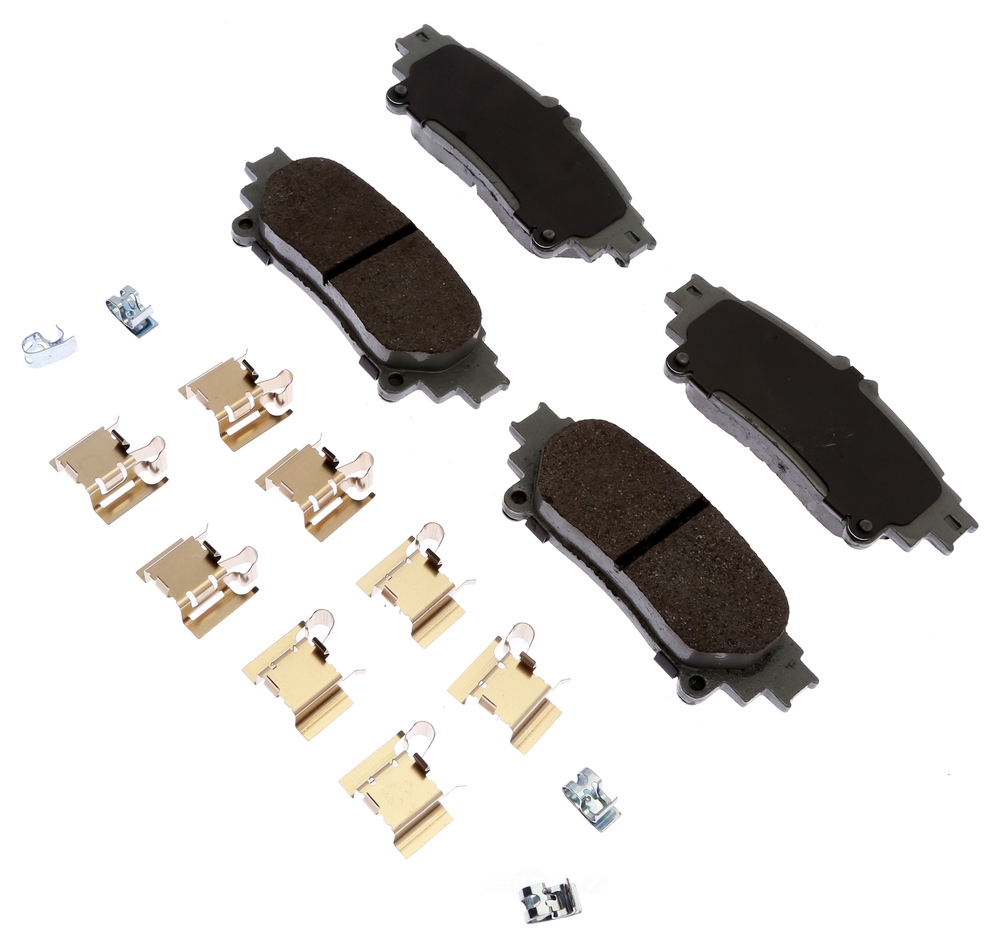 ACDELCO SILVER/ADVANTAGE CANADA 14D1391CHF1 — Jeu de plaquettes de frein à disque arrière