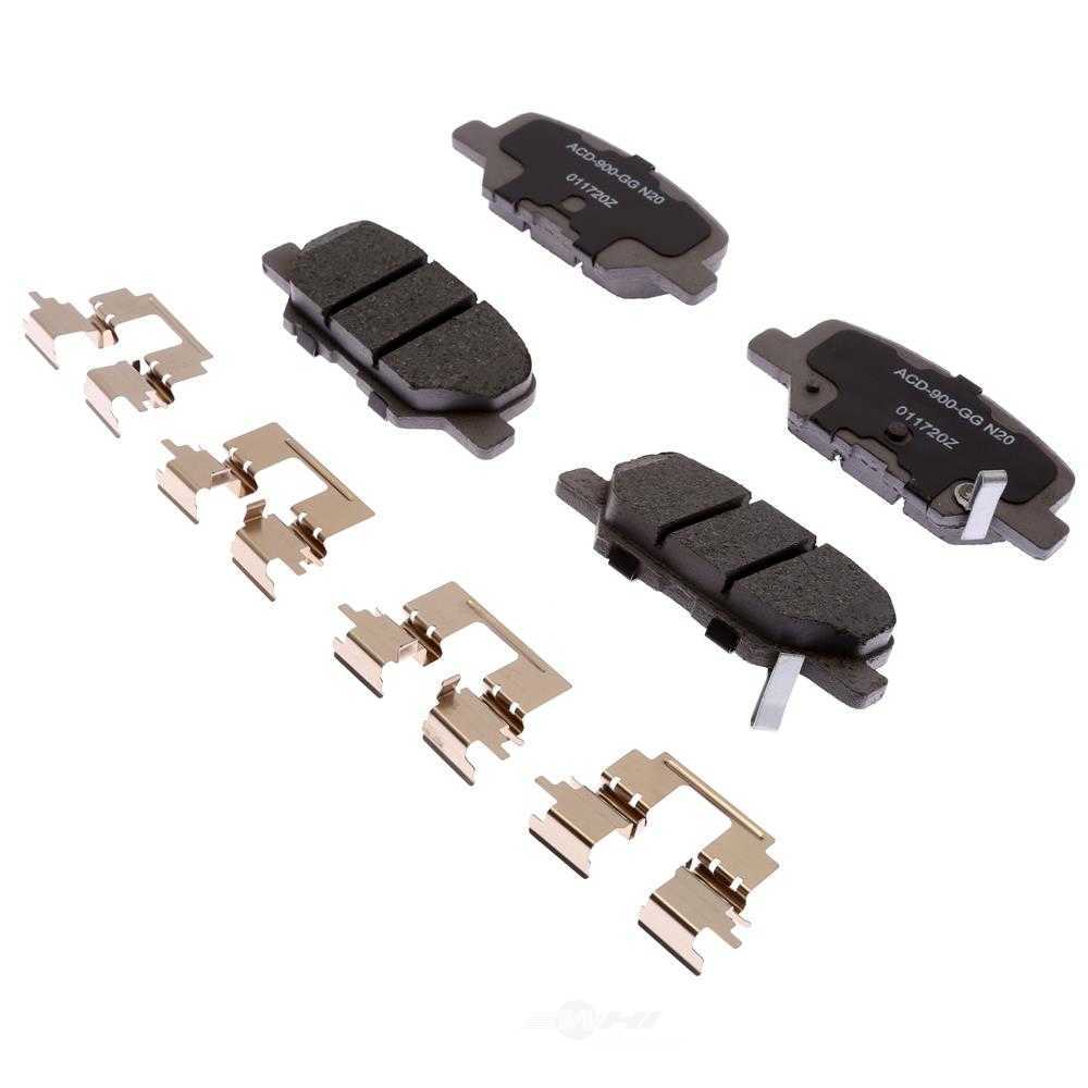 ACDELCO SILVER/ADVANTAGE CANADA 14D1679CHF1 — Jeu de plaquettes de frein à disque arrière