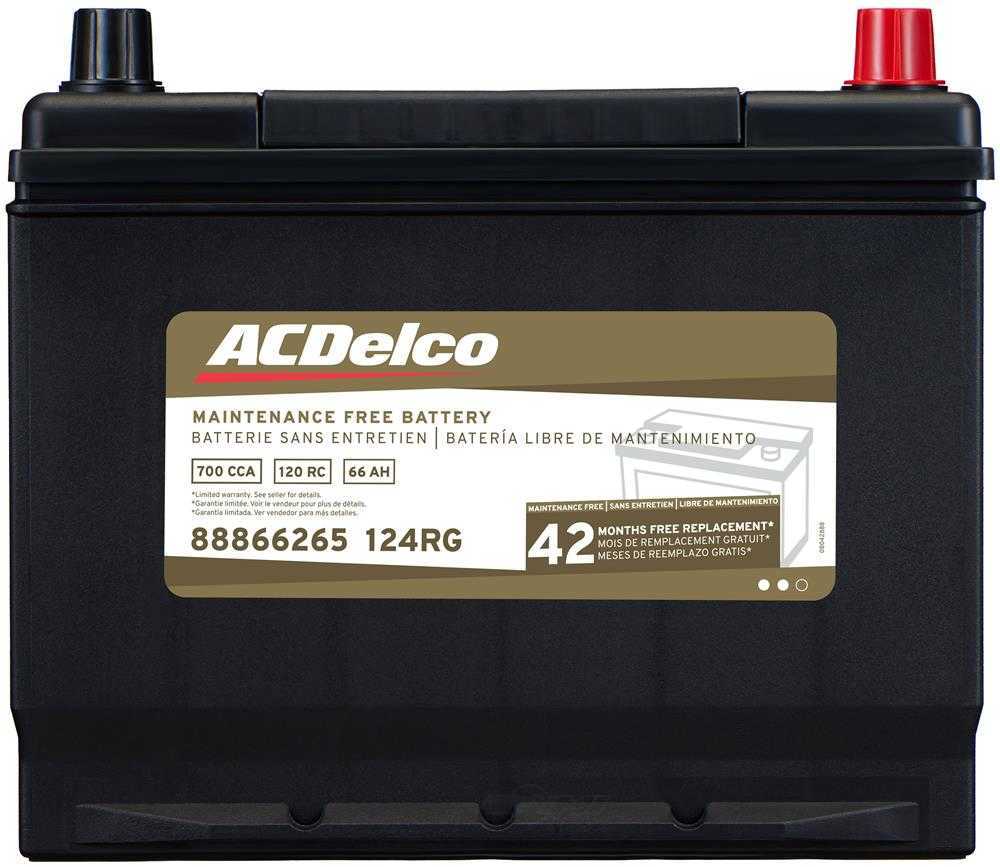 ACDELCO GOLD/PROFESSIONAL CANADA 124RG — Batterie de véhicule