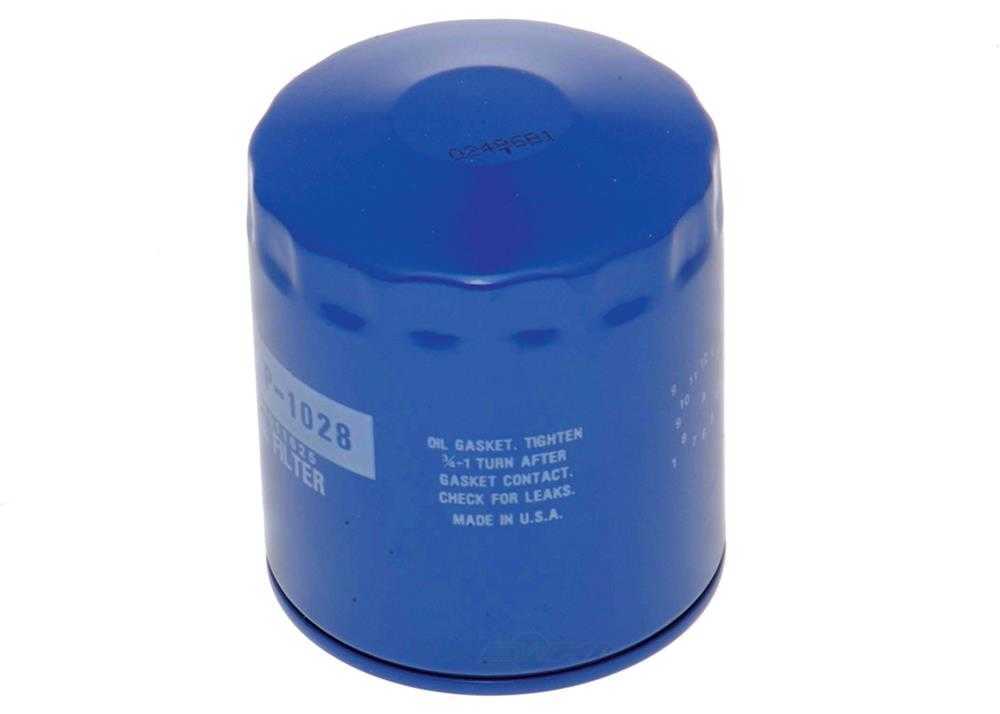ACDELCO GOLD/PROFESSIONAL - Engine Oil Filter - DCC - p1028