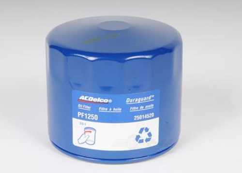 ACDELCO GOLD/PROFESSIONAL - Engine Oil Filter - DCC PF1250