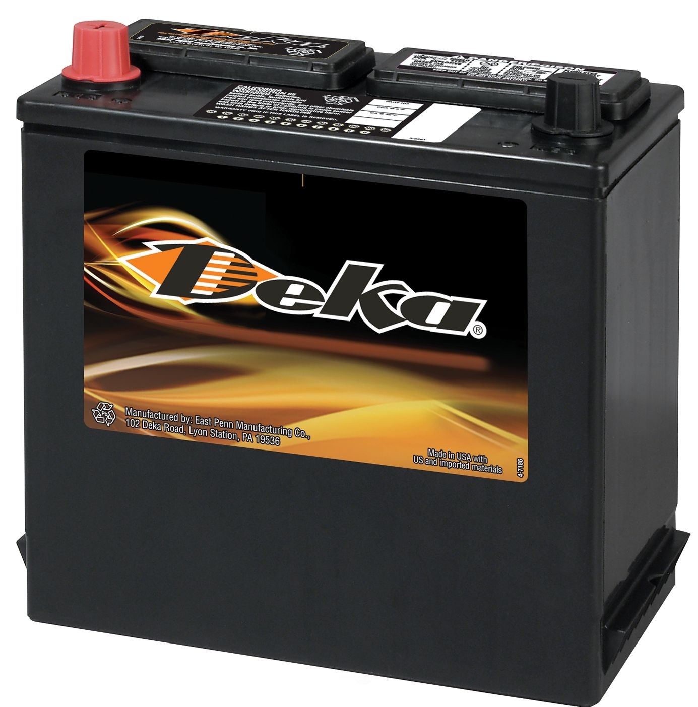 DEKA - Premium/A3 Technology Maintenance-free Battery - DEK 545MF