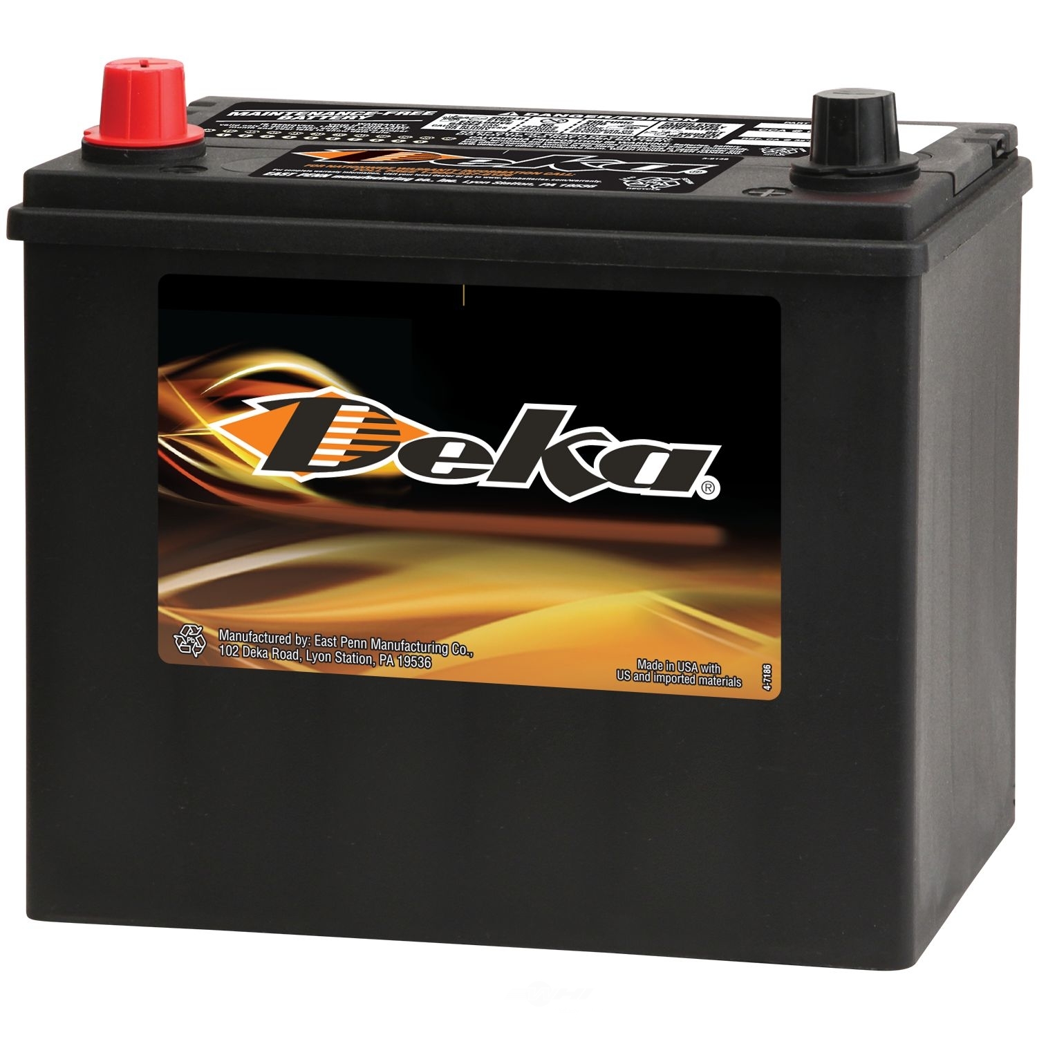DEKA - Premium/A3 Technology Maintenance-free Battery - DEK 551MF