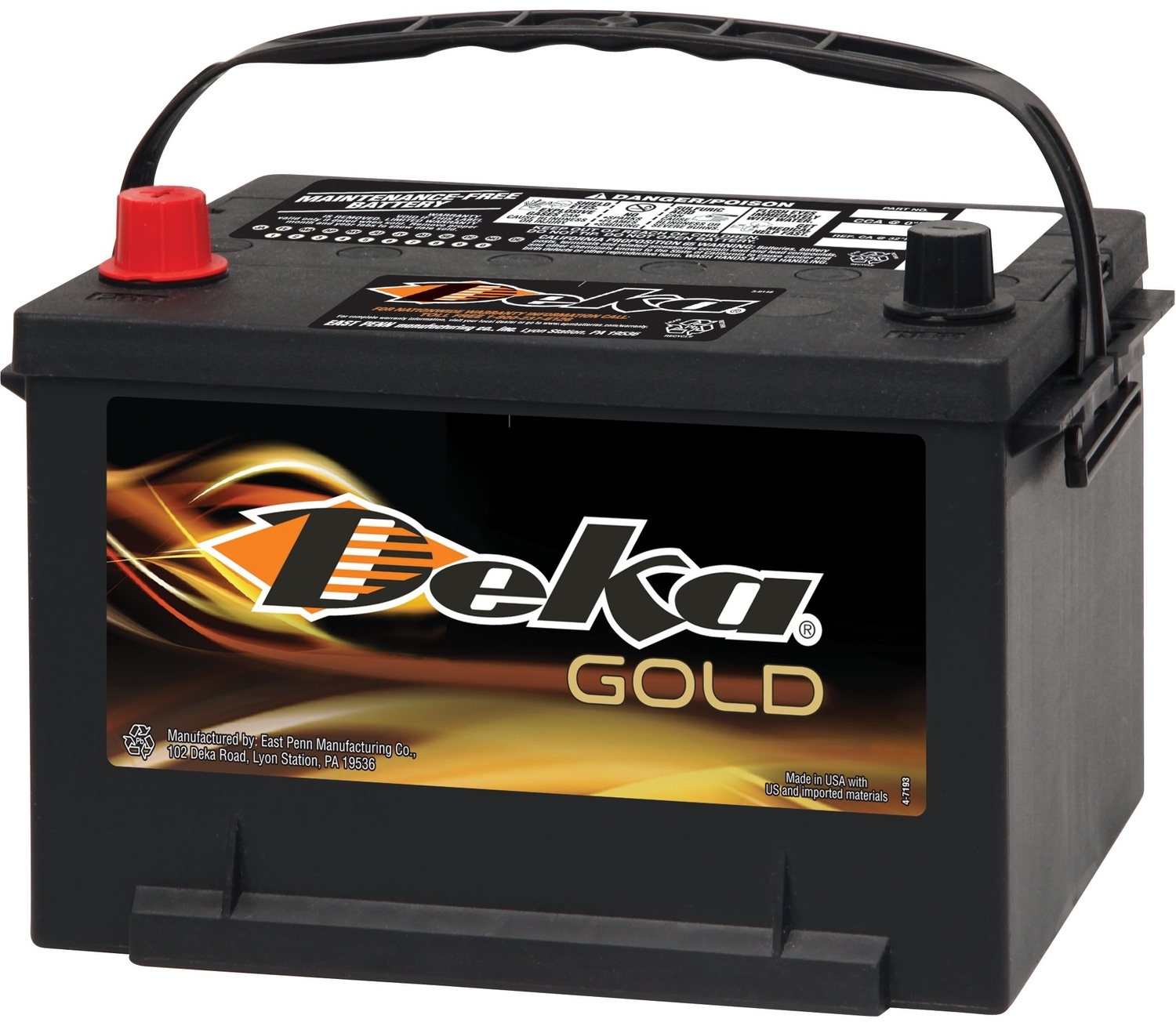 DEKA - Gold / A3 - Technology - Maintenance Free - DEK 658MF