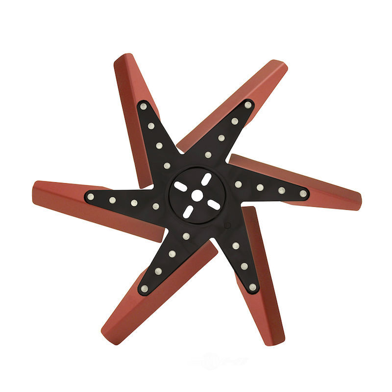 US MOTOR WORKS - 18^ High-performance Flex Fan - Standard Rotation - Red - DER - 19818