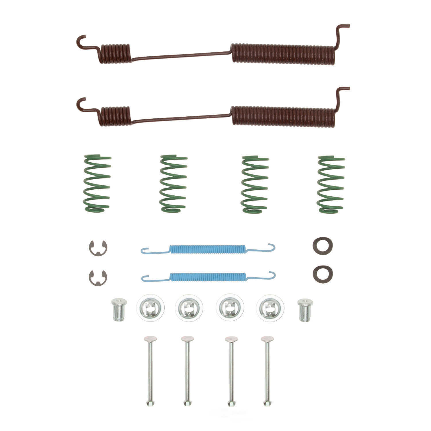 DFC - DFC Drum Brake Hardware Kit - DF1 - 370-54055