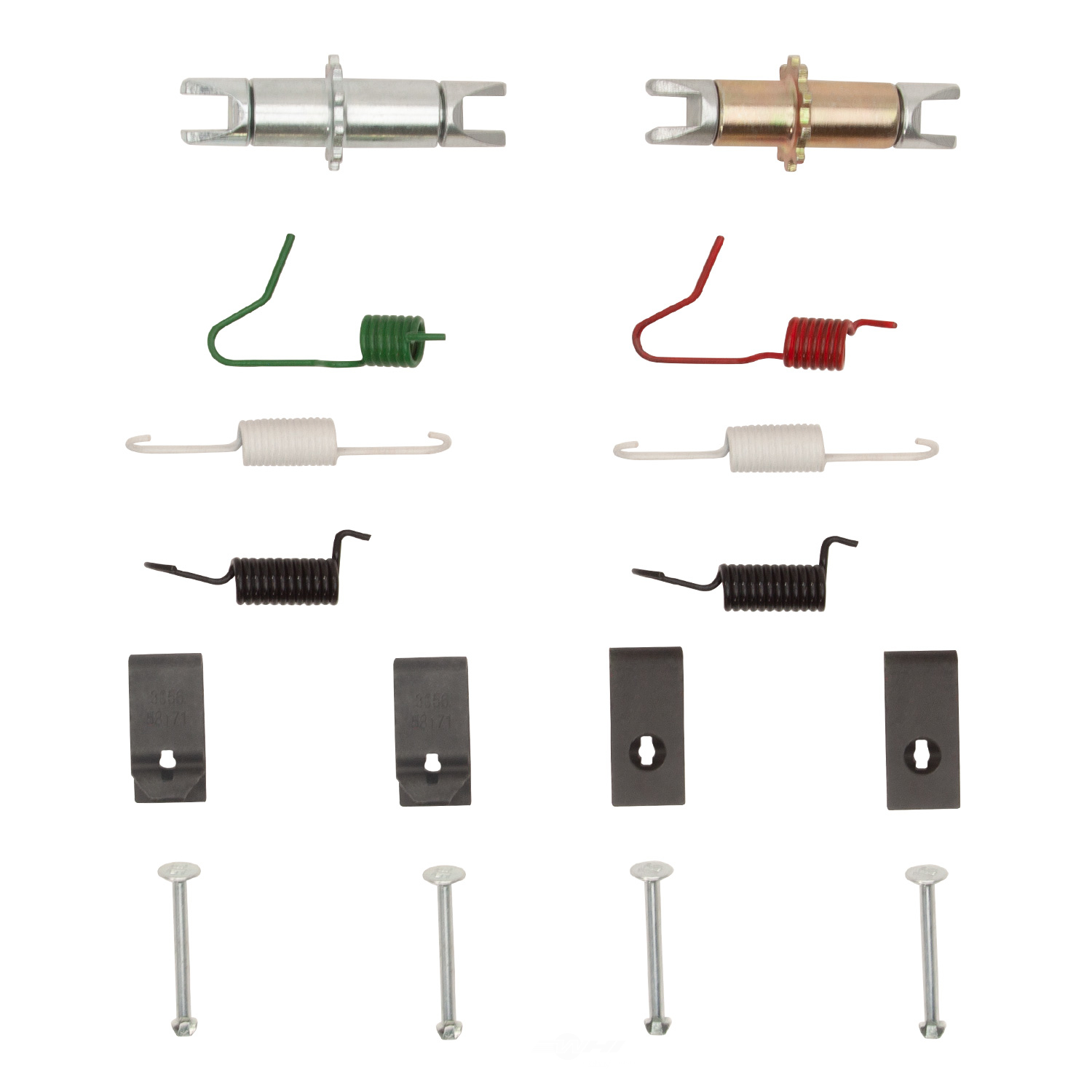 DFC - DFC Drum Brake Hardware Kit - DF1 - 370-76039