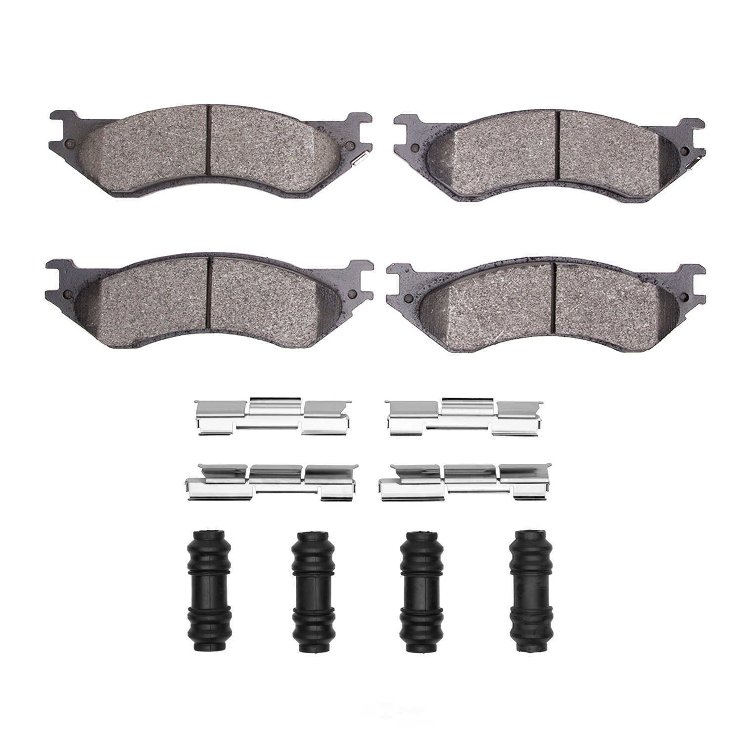 DFC - DFC Heavy Duty Pads and Hardware Kit (Rear) - DF1 1214-0702-12