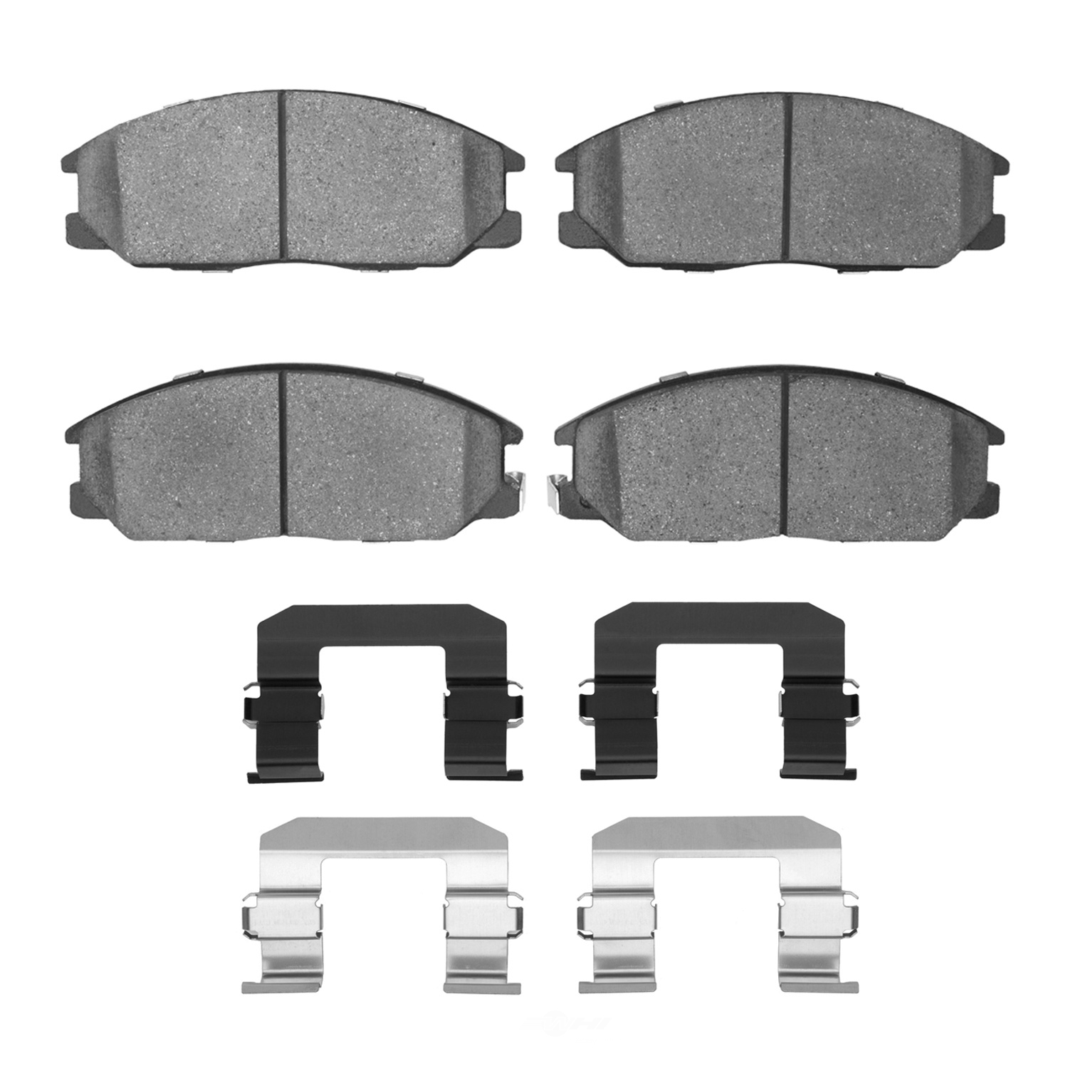 DFC - DFC 5000 Advanced Brake Pads - Ceramic and Hardware Kit (Front) - DF1 1551-0864-01