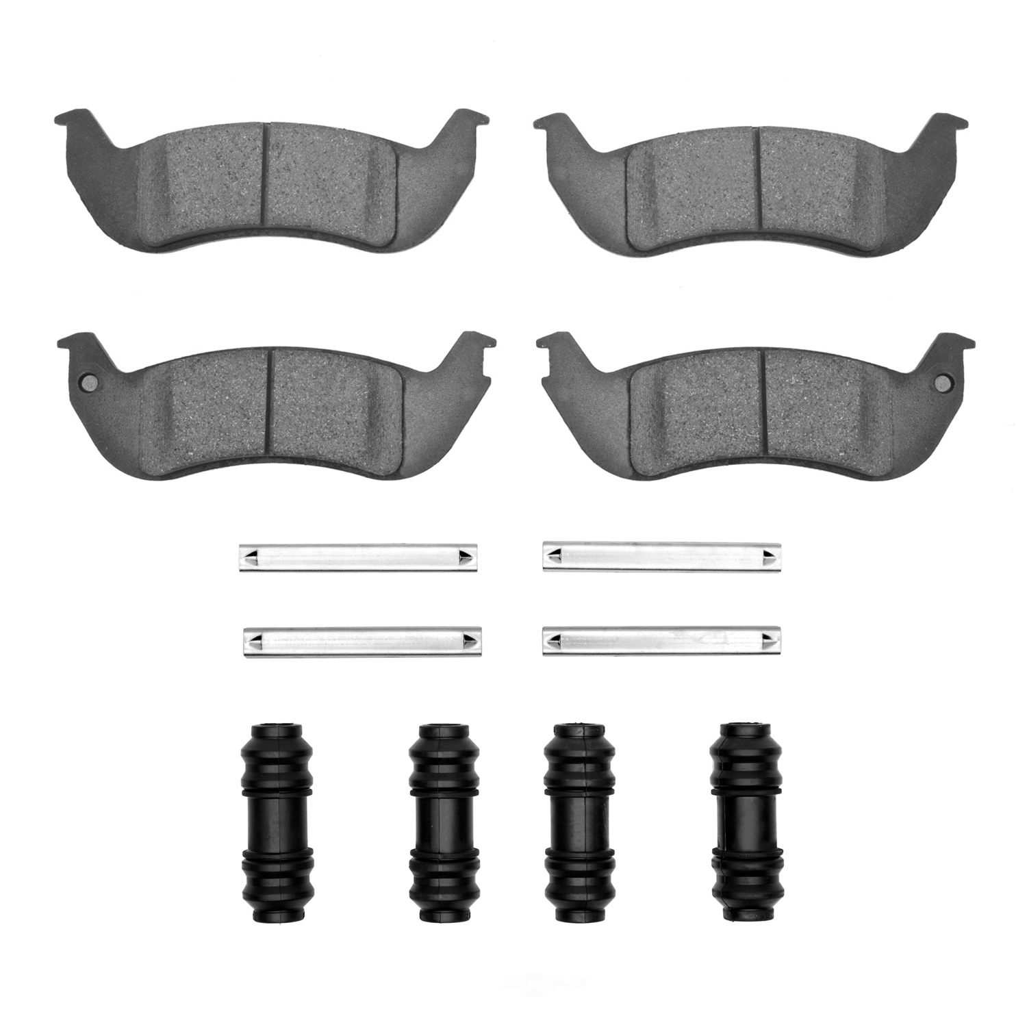 DFC - DFC 5000 Advanced Brake Pads - Ceramic and Hardware Kit (Rear) - DF1 1551-0932-01