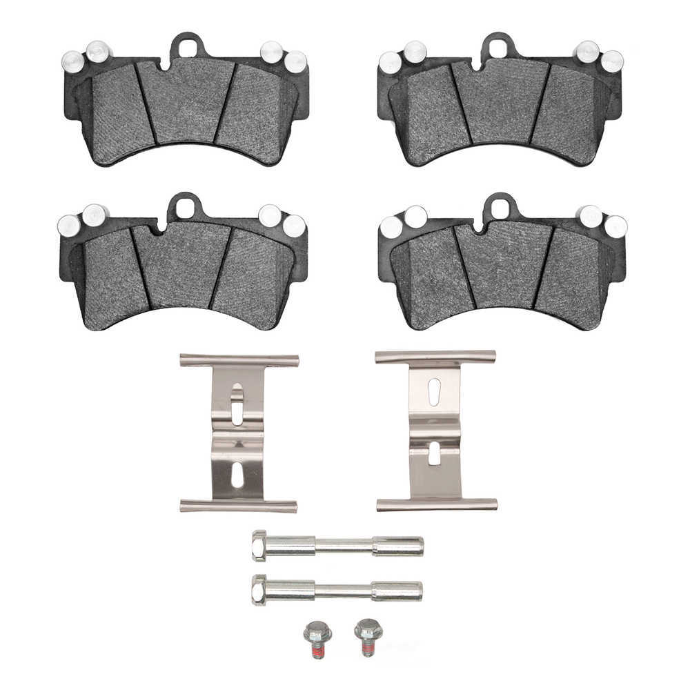 DFC - DFC 5000 Advanced Brake Pads - Low Metallic and Hardware Kit (Front) - DF1 1551-0977-01