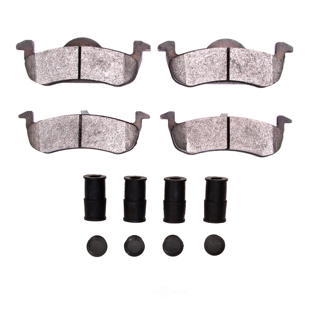 DFC - DFC 5000 Advanced Brake Pads - Semi Metallic and Hardware Kit (Rear) - DF1 1551-1279-01