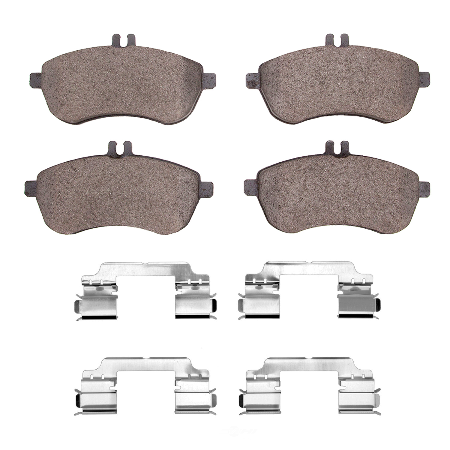 DFC - DFC 5000 Advanced Brake Pads - Ceramic and Hardware Kit (Front) - DF1 1551-1340-01