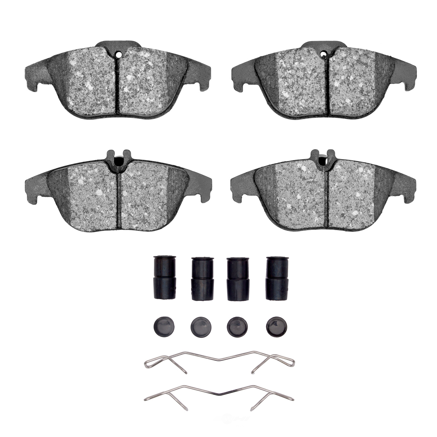 DFC - DFC 5000 Advanced Brake Pads - Ceramic and Hardware Kit (Rear) - DF1 1551-1341-01