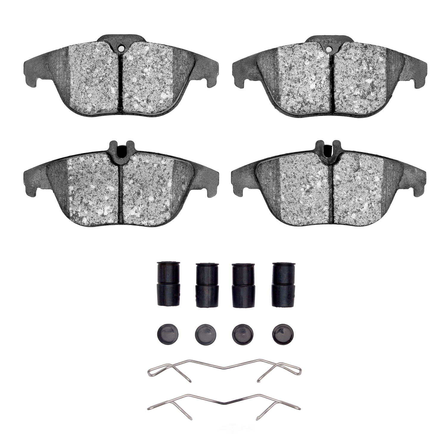 DFC - DFC 5000 Advanced Brake Pads - Ceramic and Hardware Kit (Rear) - DF1 1551-1341-11
