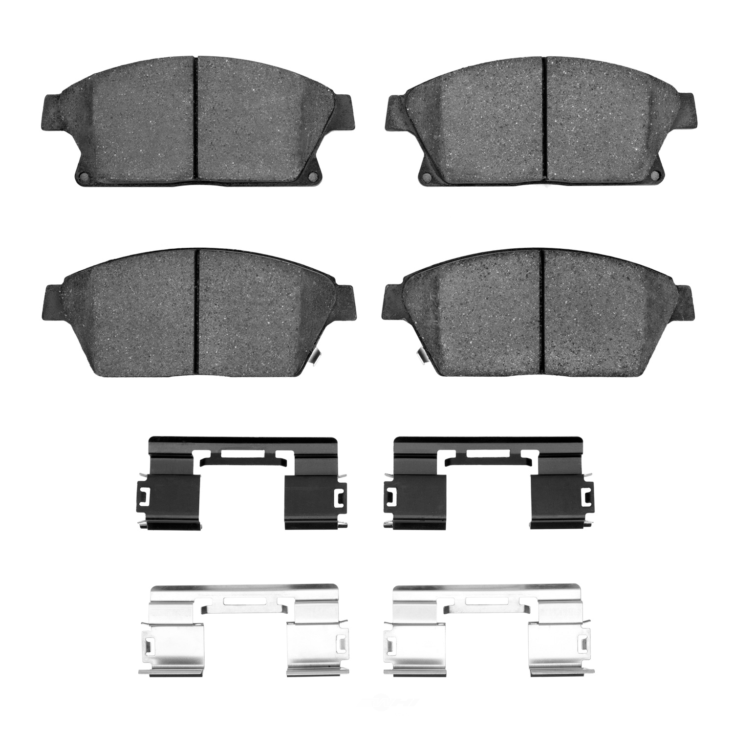 DFC - DFC 5000 Advanced Brake Pads - Ceramic and Hardware Kit (Front) - DF1 1551-1467-01