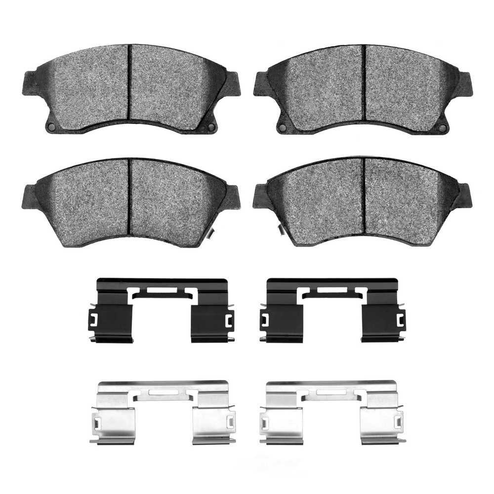 DFC - DFC 5000 Advanced Brake Pads - Ceramic and Hardware Kit (Front) - DF1 1551-1522-01