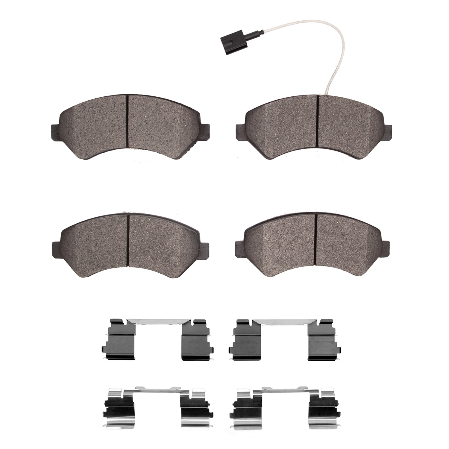 DFC - DFC Heavy Duty Pads and Hardware Kit (Front) - DF1 1214-1540-21