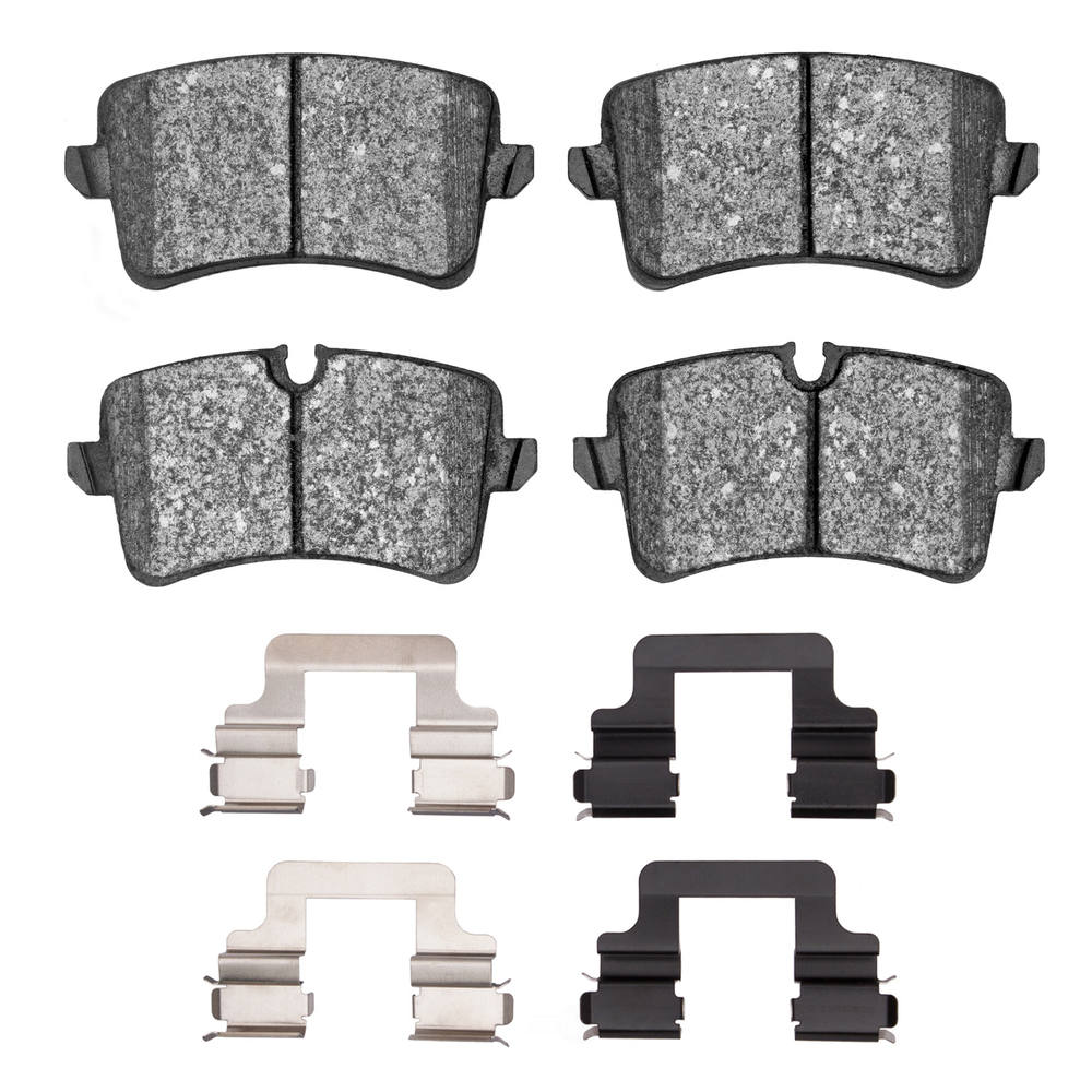 DFC - DFC 5000 Advanced Brake Pads - Ceramic and Hardware Kit (Rear) - DF1 1552-1547-01