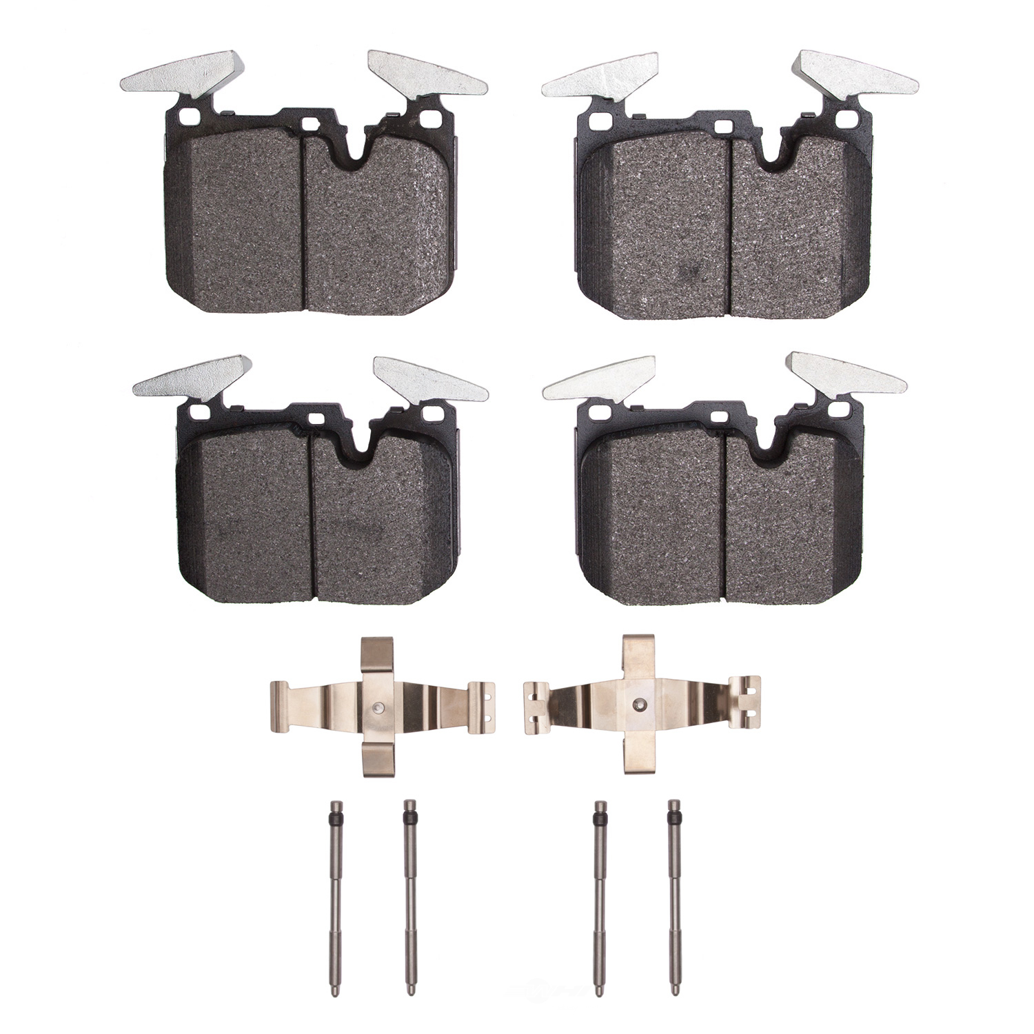 DFC - DFC 5000 Advanced Brake Pads - Ceramic and Hardware Kit (Front) - DF1 1551-1609-01
