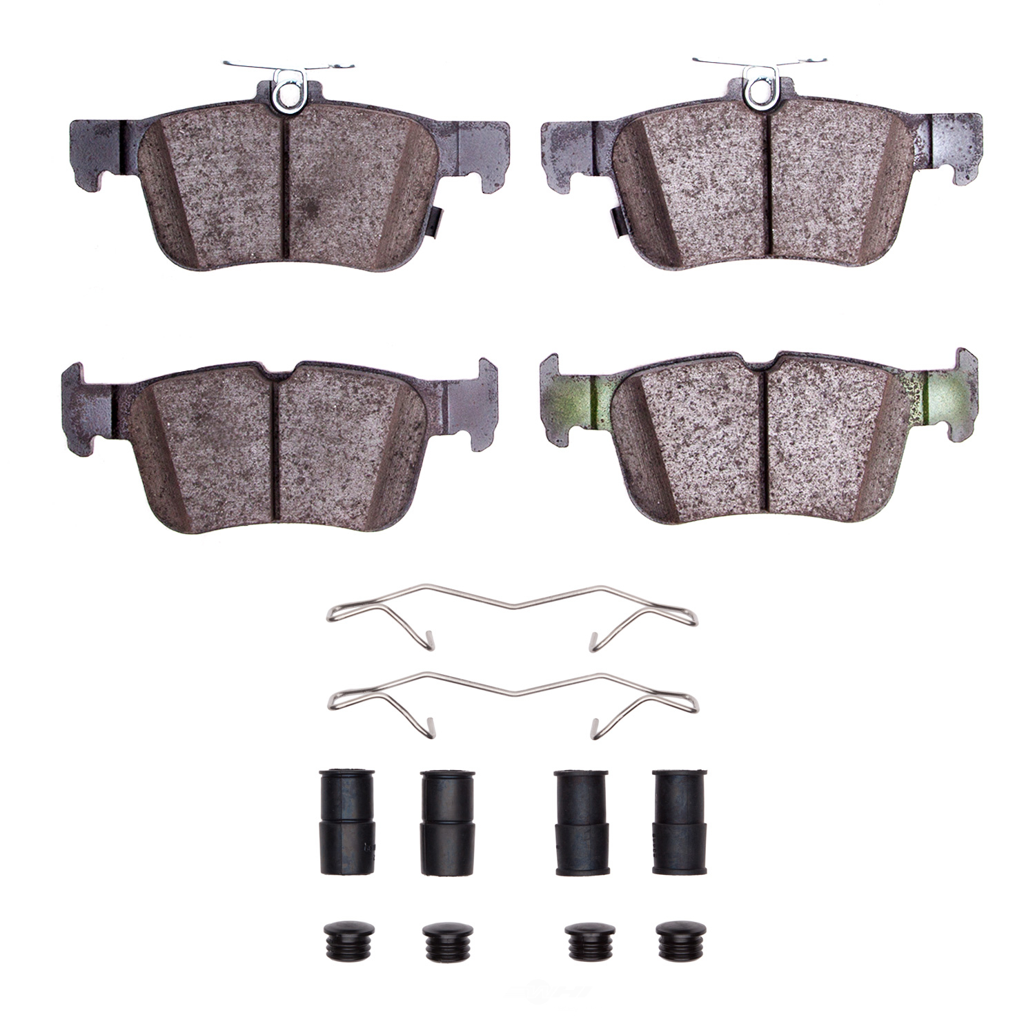 DFC - DFC 5000 Advanced Brake Pads - Ceramic and Hardware Kit (Rear) - DF1 1551-1665-11