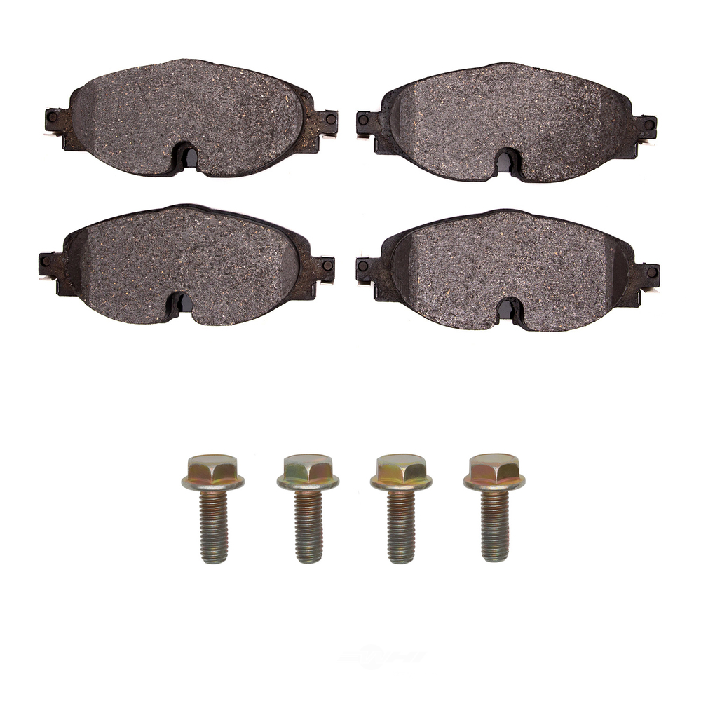 DFC - DFC 5000 Advanced Brake Pads - Ceramic and Hardware Kit (Front) - DF1 1551-1760-01