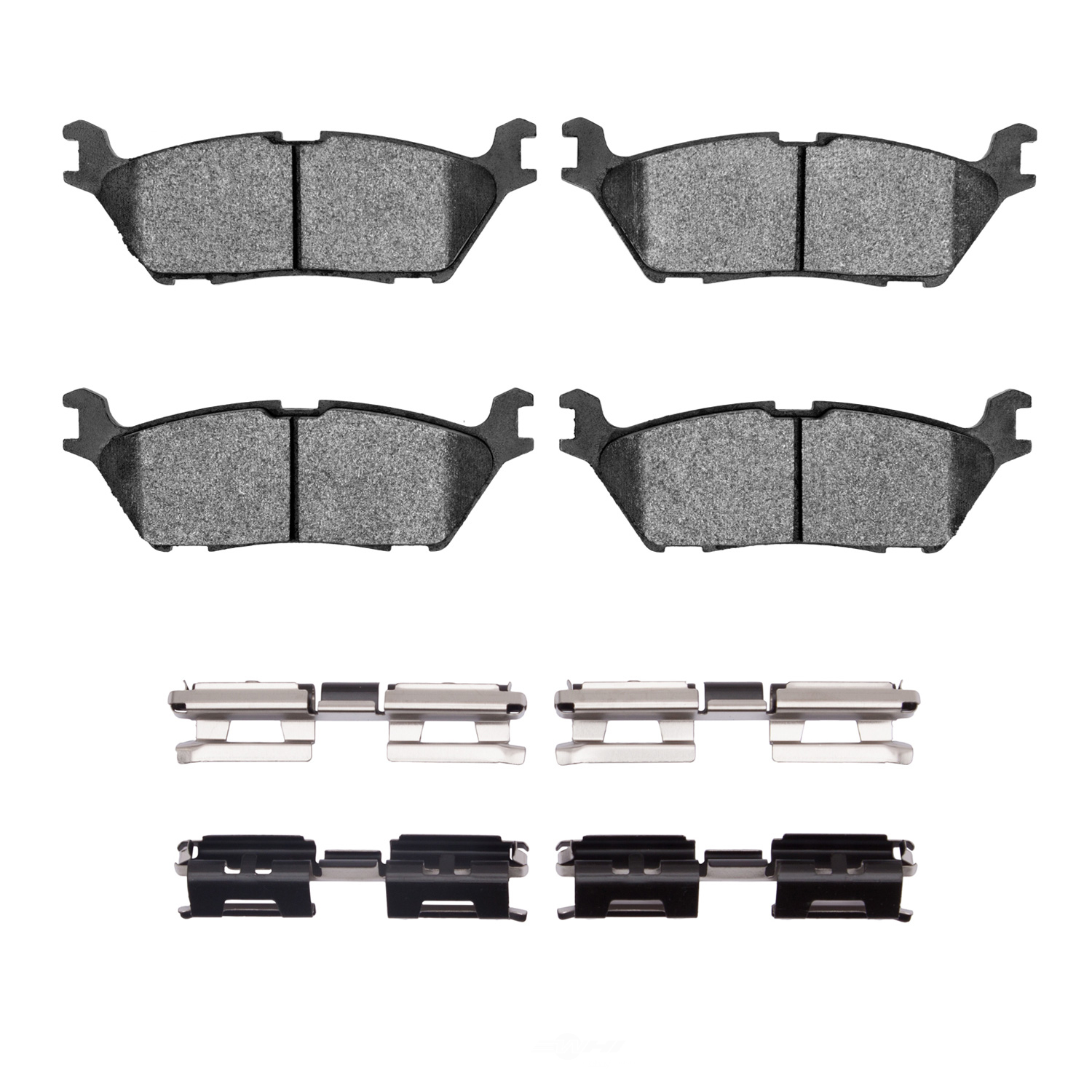 DFC - DFC 5000 Advanced Brake Pads - Ceramic and Hardware Kit (Rear) - DF1 1551-1790-01