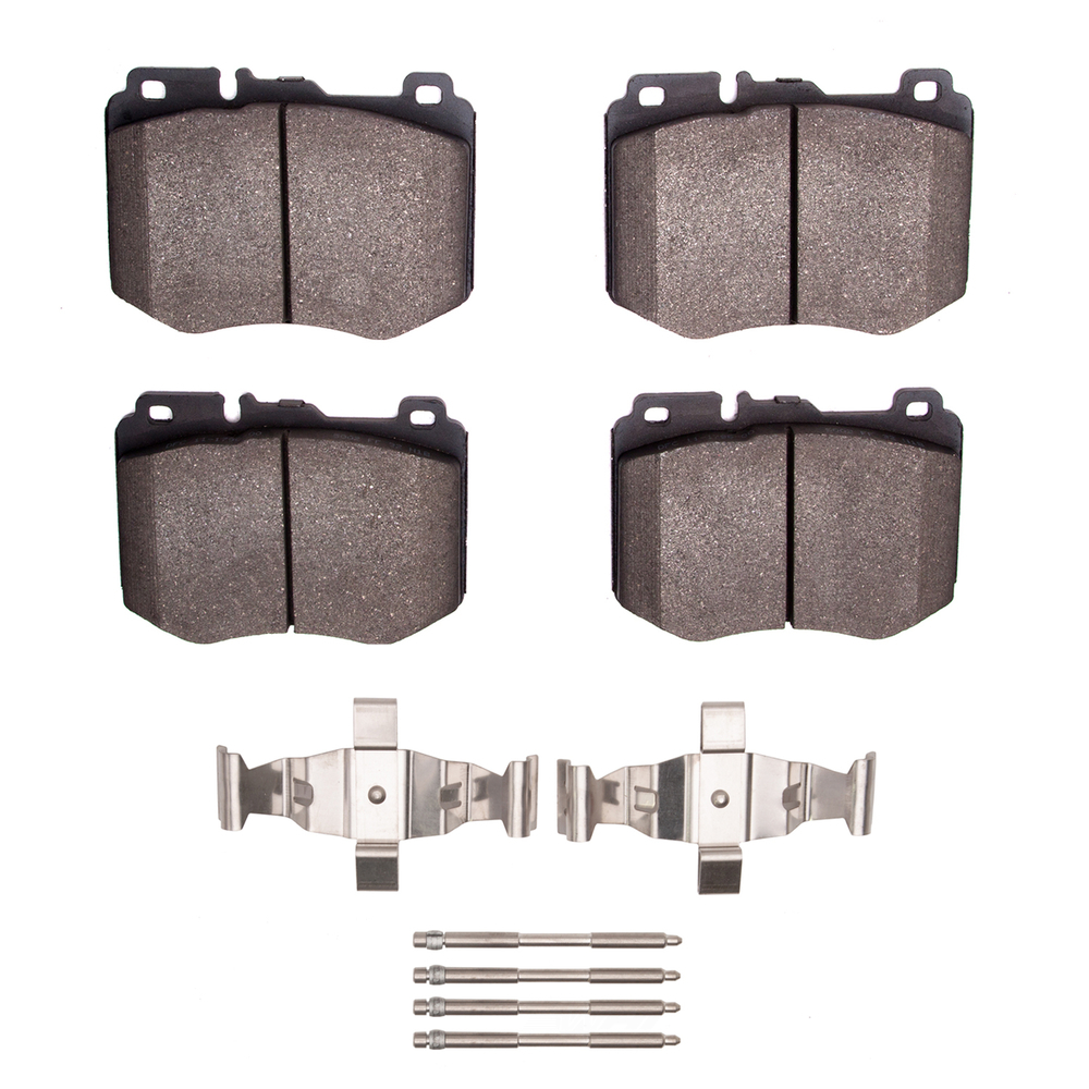 DFC - DFC 5000 Advanced Brake Pads - Ceramic and Hardware Kit (Front) - DF1 1551-1796-01