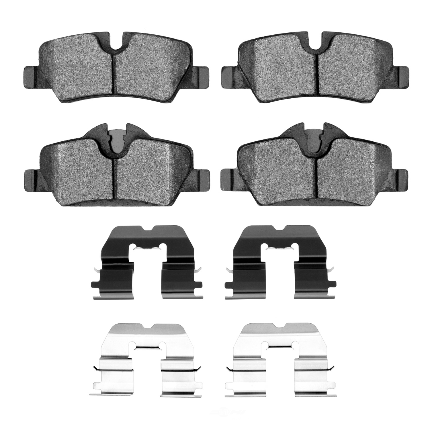 DFC - DFC 5000 Advanced Brake Pads - Ceramic and Hardware Kit (Rear) - DF1 1551-1800-01
