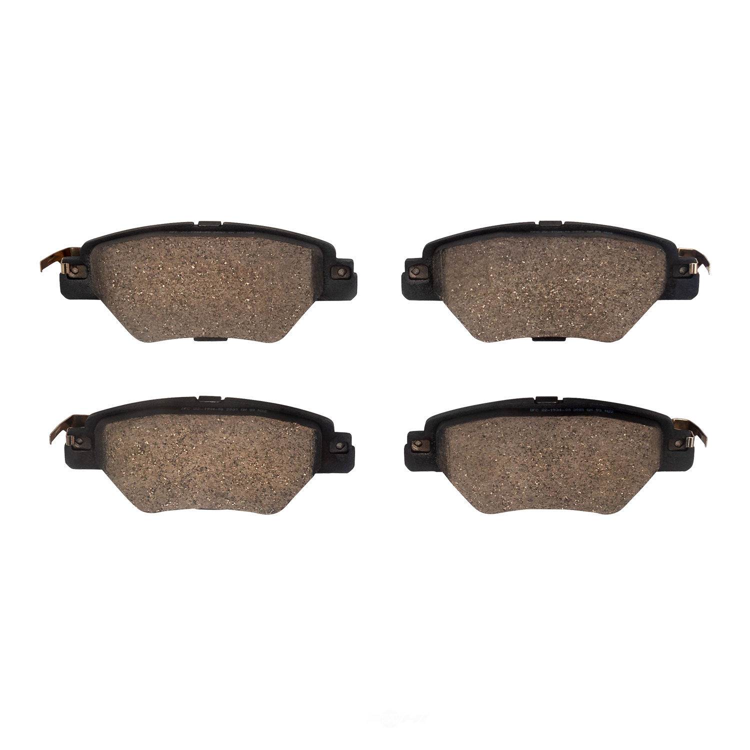 DFC - DFC 5000 Advanced Brake Pads - Ceramic (Rear) - DF1 1551-1934-00
