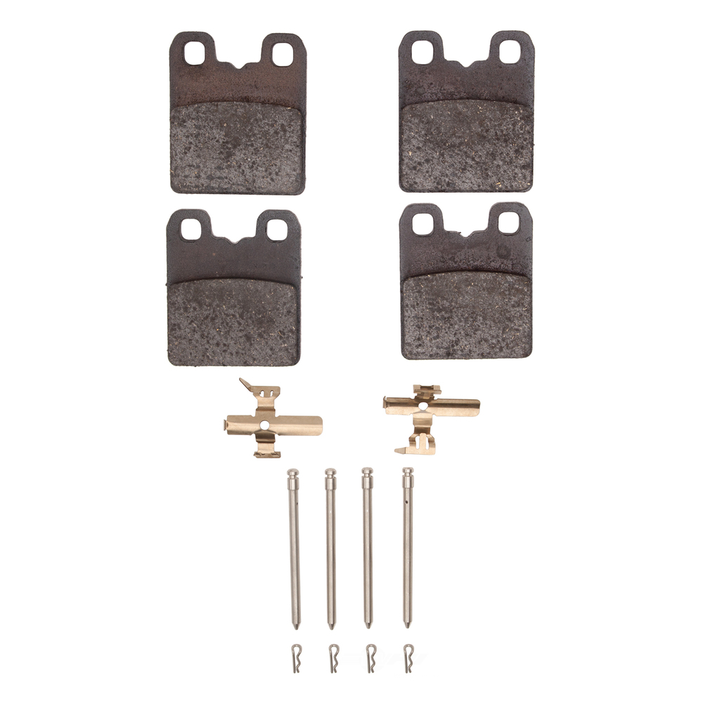 DFC - DFC 5000 Advanced Brake Pads - Low Metallic and Hardware Kit - DF1 1551-2069-01