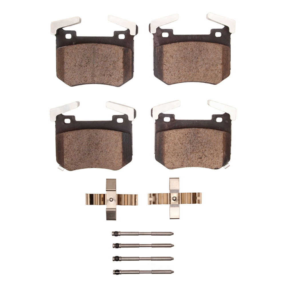 DFC - DFC 5000 Advanced Brake Pads - Ceramic and Hardware Kit (Rear) - DF1 1551-2144-01