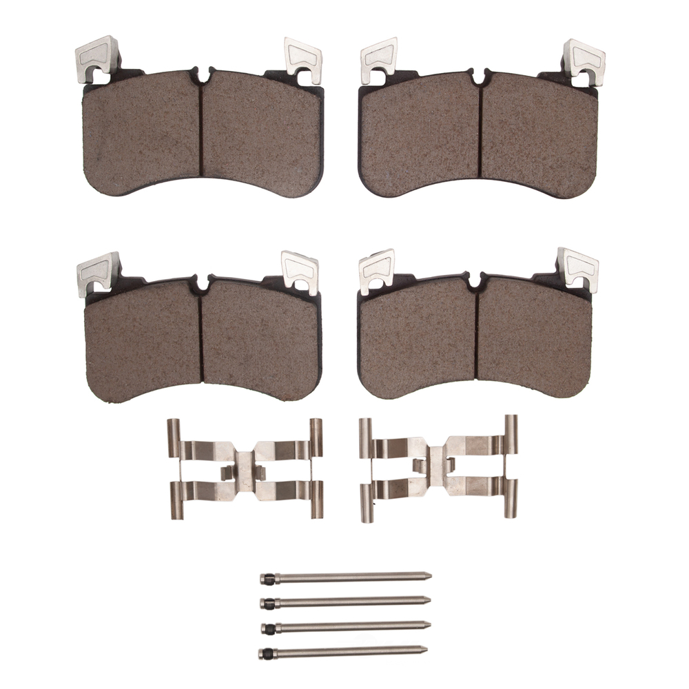 DFC - DFC 5000 Advanced Brake Pads - Ceramic and Hardware Kit (Front) - DF1 1551-2184-01