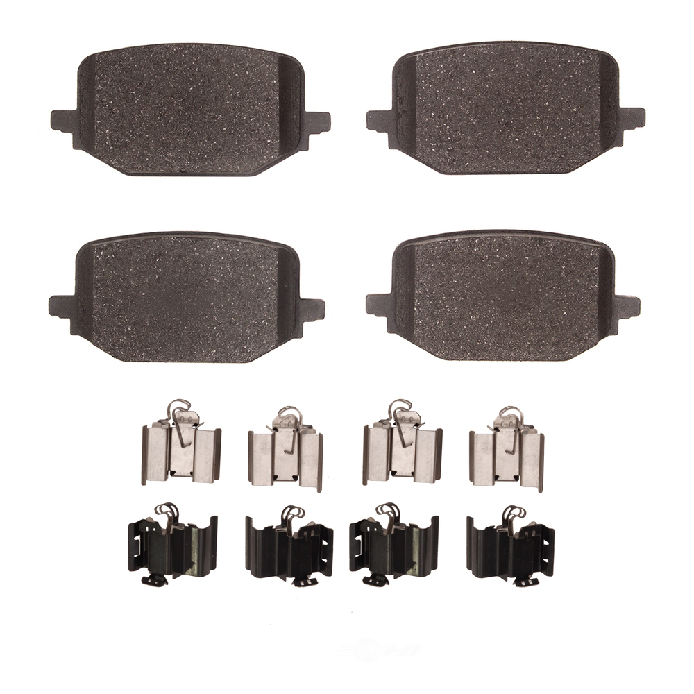 DFC - DFC 5000 Advanced Brake Pads - Ceramic and Hardware Kit (Rear) - DF1 1551-2231-01