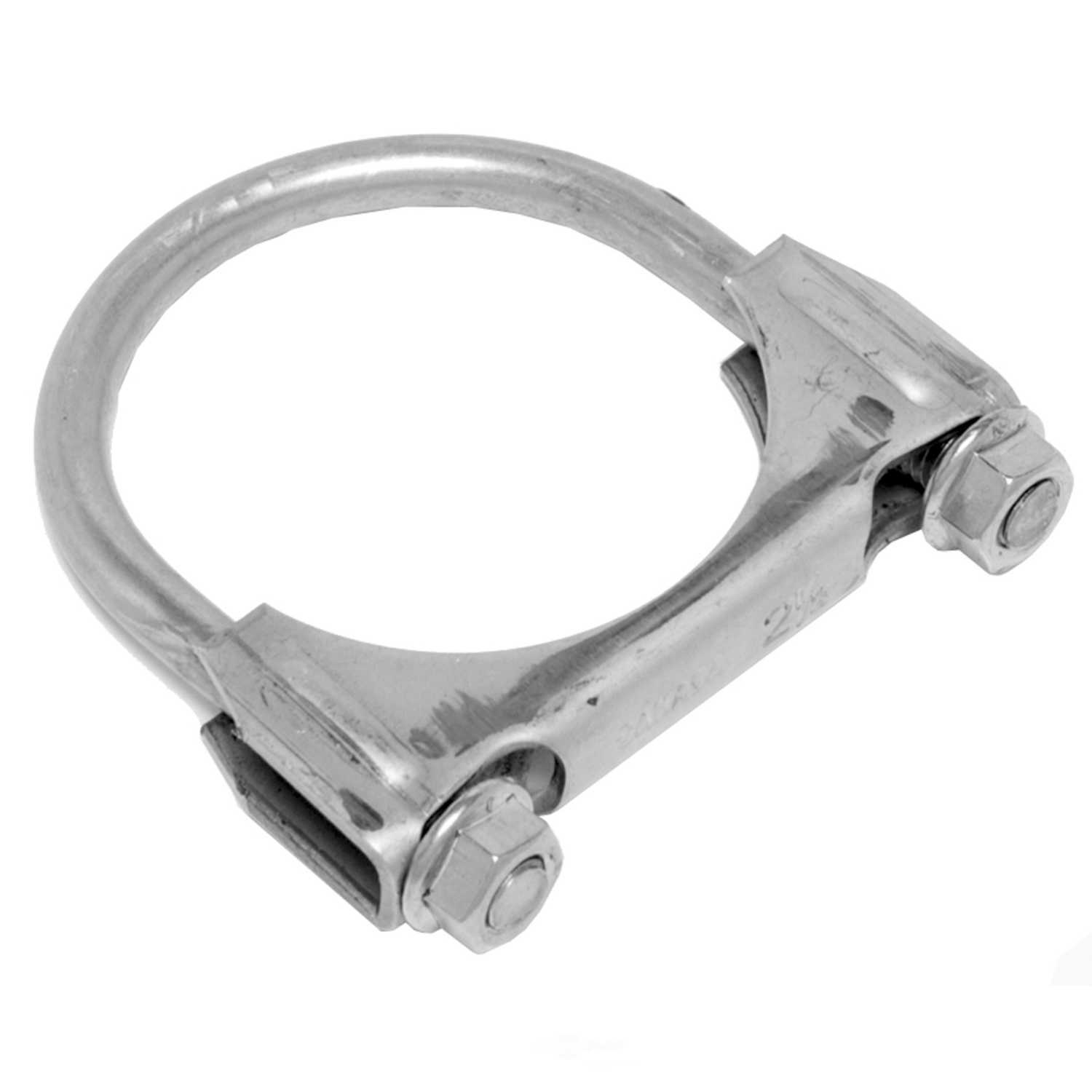 Collier d'échappement en acier inoxydable de 2,5 pouces de diamètre