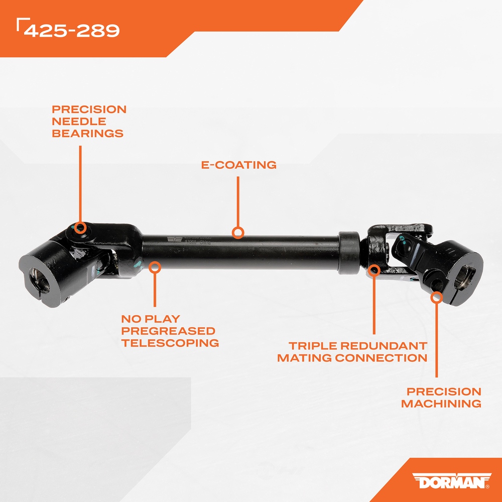 DORMAN OE SOLUTIONS - Steering Shaft (Lower Intermediate) - DRE 425-289