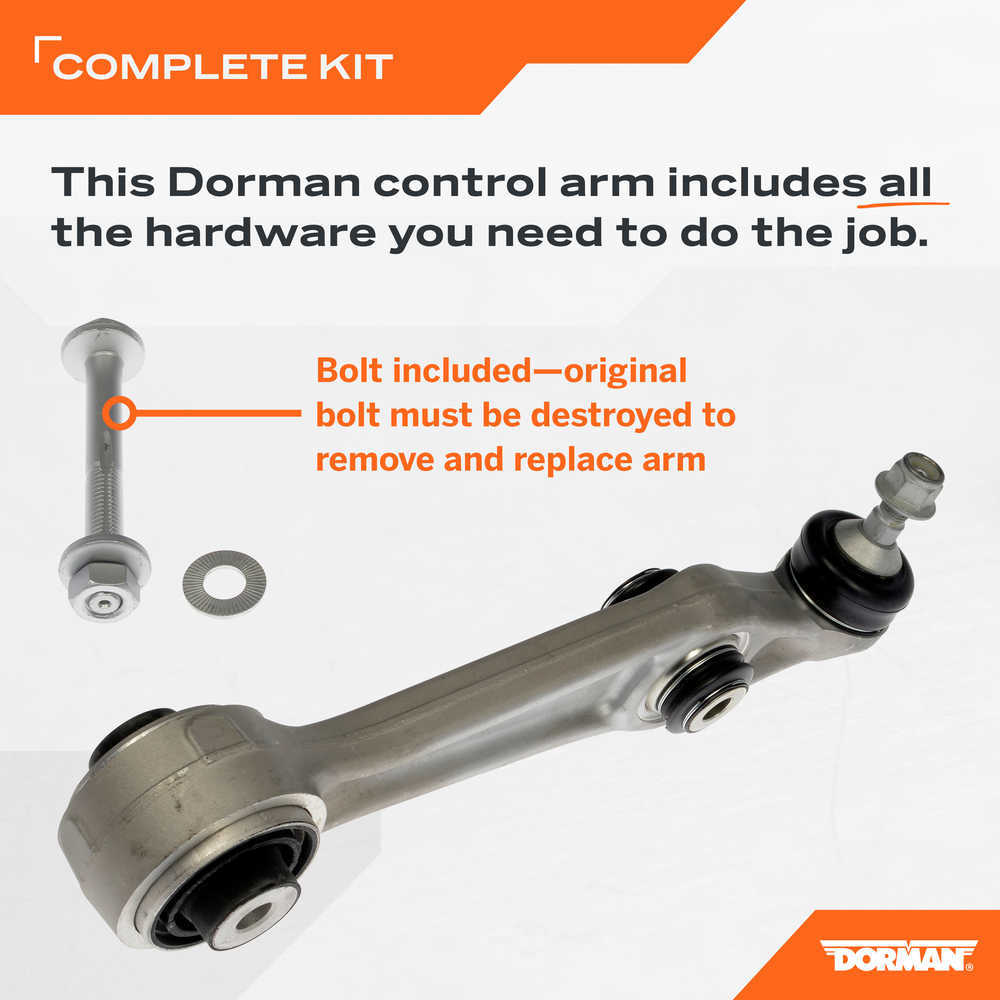 DORMAN OE SOLUTIONS - Suspension Control Arm and Ball Joint Assembly - DRE - 527-389
