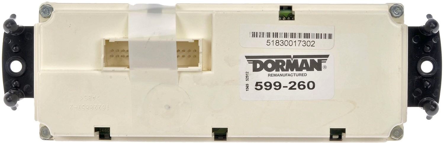 DORMAN OE SOLUTIONS - HVAC Control Module (Front) - DRE 599-260