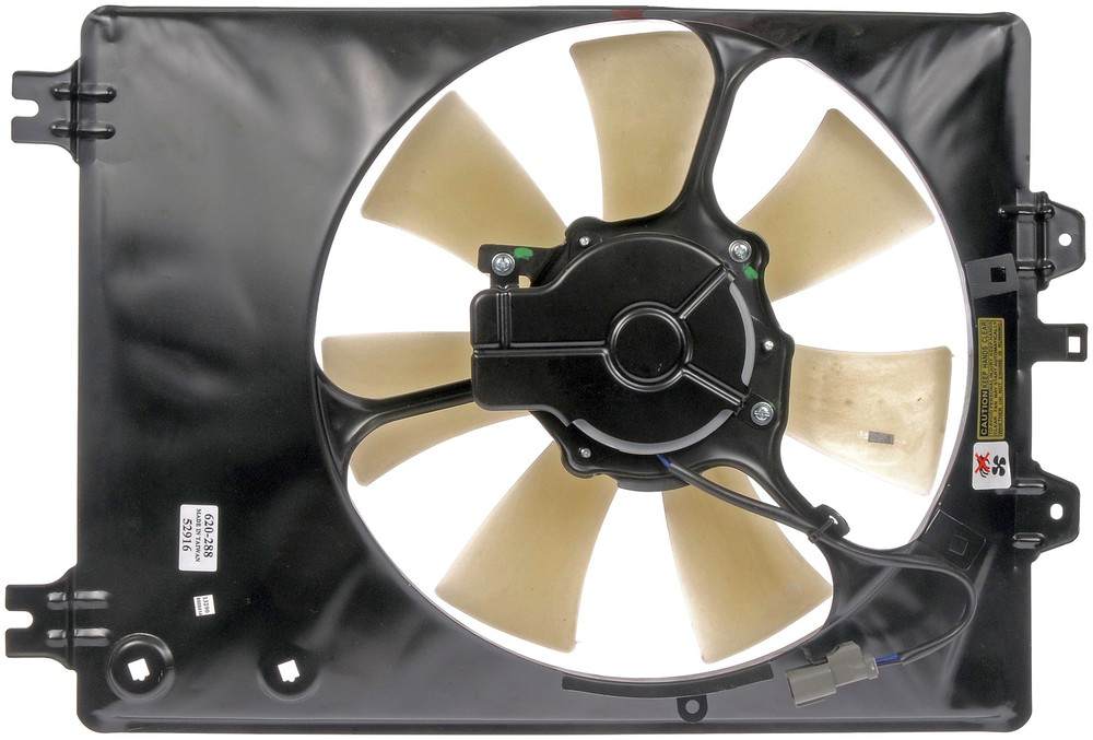 DORMAN OE SOLUTIONS - A/C Condenser Fan Assembly - DRE - 620-288