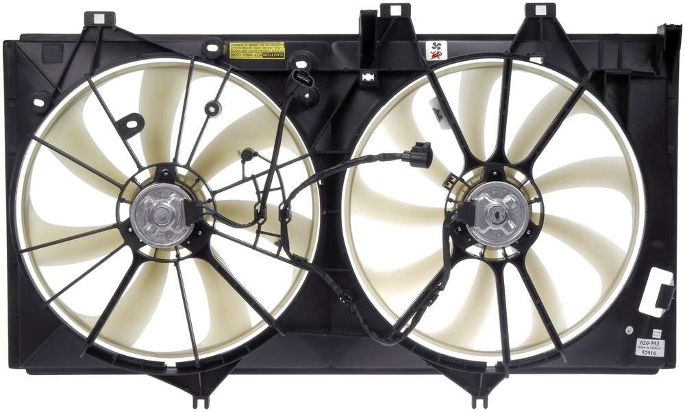 DORMAN OE SOLUTIONS - Engine Cooling Fan Assembly - DRE - 620-593
