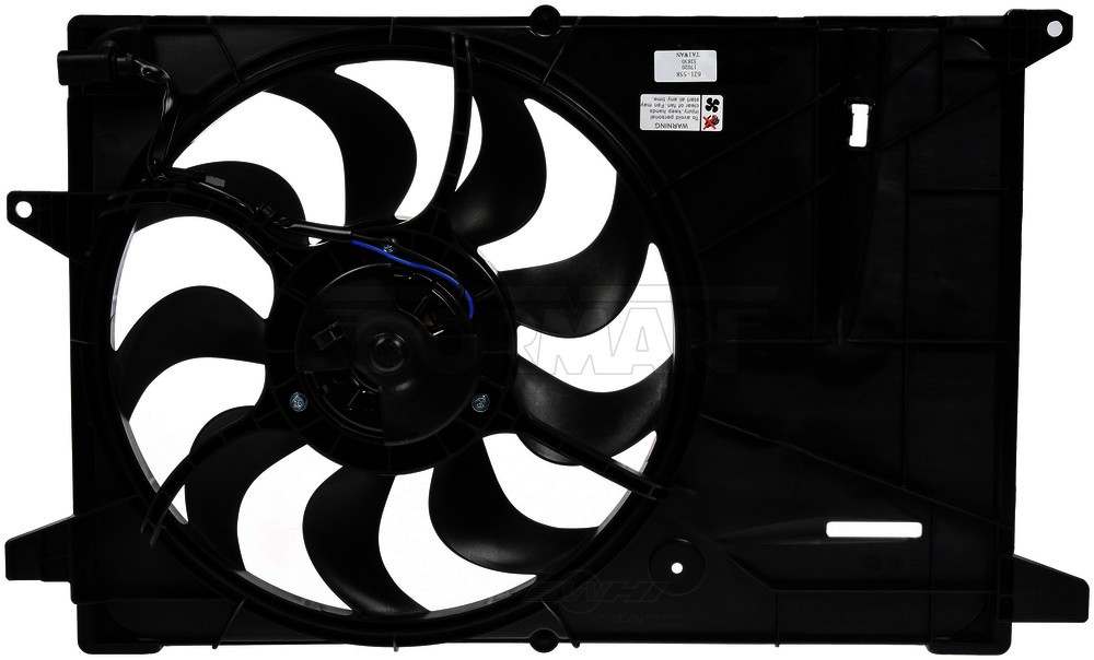 DORMAN OE SOLUTIONS - Engine Cooling Fan Assembly - DRE - 621-558