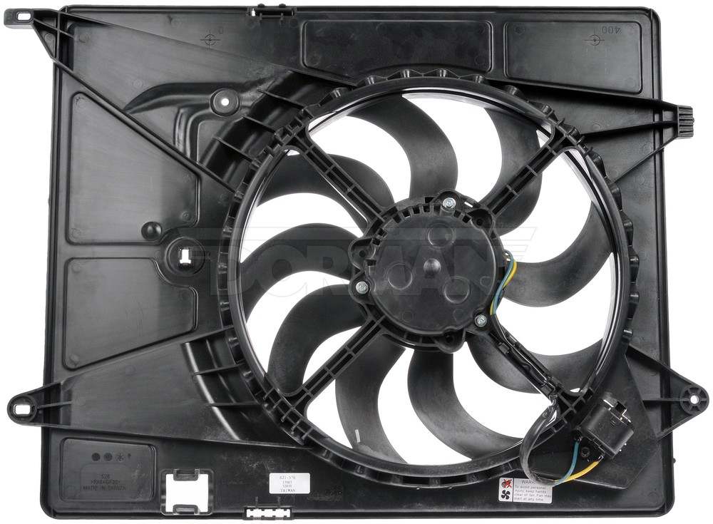 DORMAN OE SOLUTIONS - Engine Cooling Fan Assembly - DRE 621-576