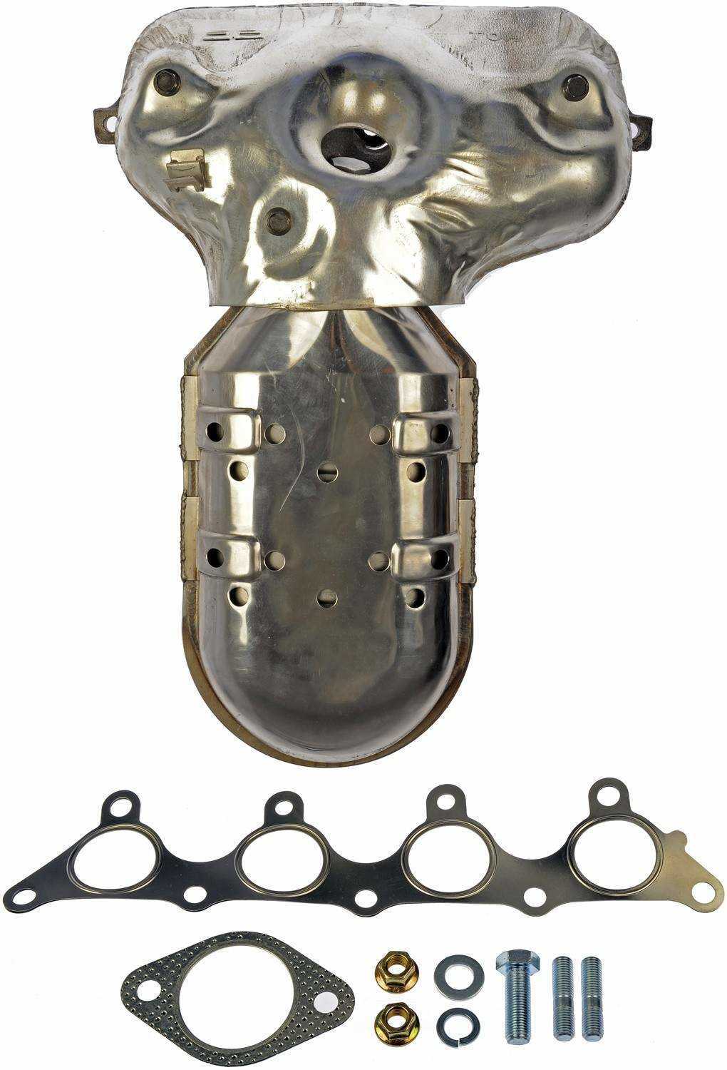 DORMAN OE SOLUTIONS - Exhaust Manifold with Integrated Catalytic Converter - DRE 674-885