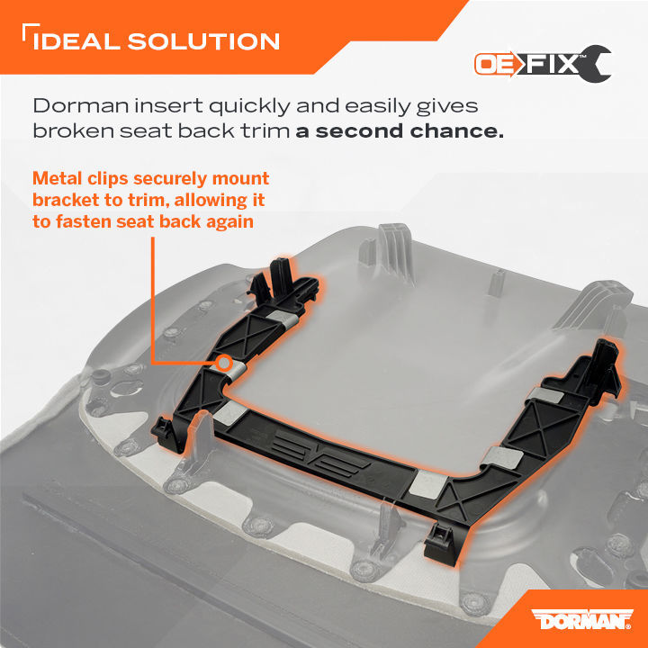 DORMAN OE SOLUTIONS - Seat Back Panel (Front Left) - DRE 927-900