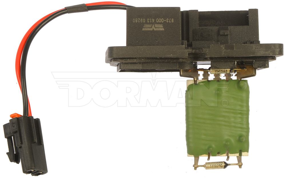 DORMAN OE SOLUTIONS - HVAC Blower Motor Resistor (Front) - DRE 973-000