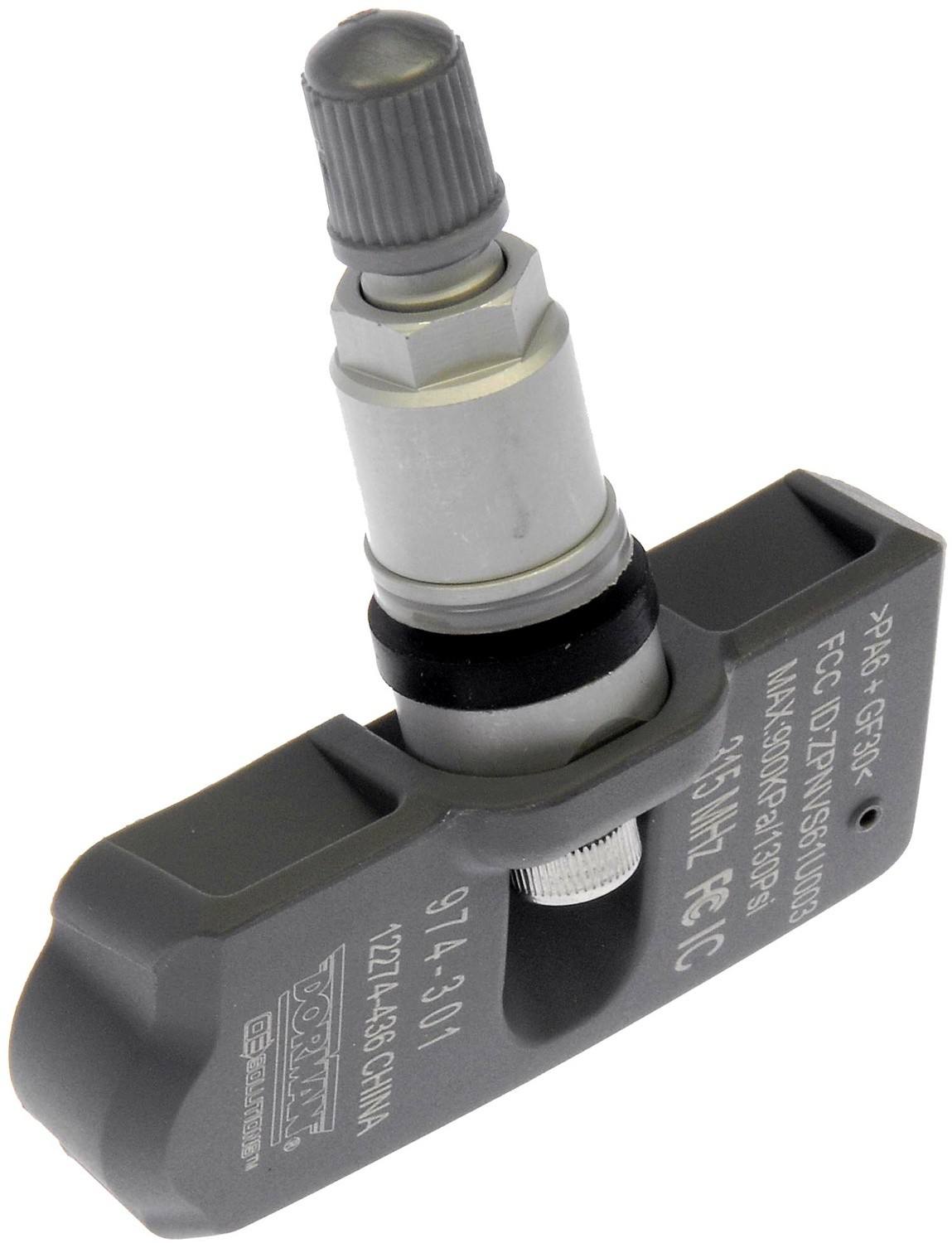 DORMAN OE SOLUTIONS - Tire Pressure Monitoring System(TPMS) Programmable Sensor - DRE 974-301