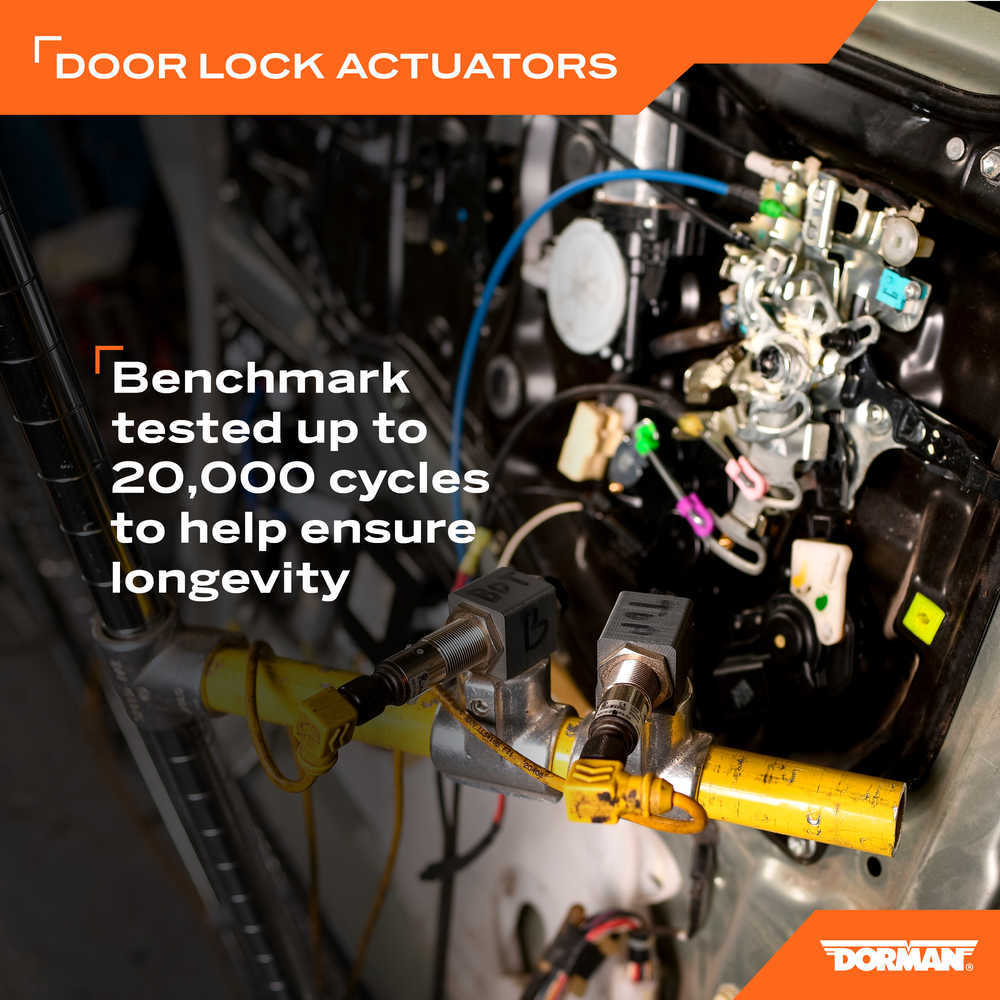 DORMAN OE SOLUTIONS - Tailgate Lock Actuator Motor - DRE 746-014